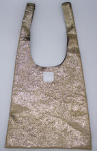 Load image into Gallery viewer, Gold Metallic Tote Shoulder Bag