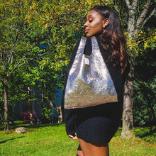 Load image into Gallery viewer, Metallic Gold Tote Bag